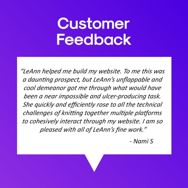 Customer Feedback from Nami